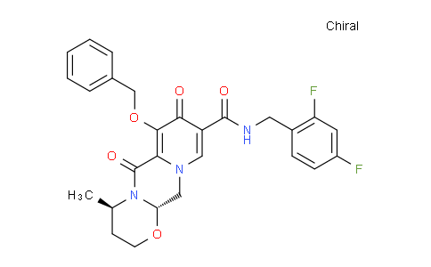 AM232530 | 1206102-11-5 | (4R,12aS)-7-(Benzyloxy)-N-(2,4-difluorobenzyl)-4-methyl-6,8-dioxo-3,4,6,8,12,12a-hexahydro-2H-pyrido[1',2':4,5]pyrazino[2,1-b][1,3]oxazine-9-carboxamide