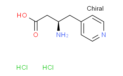 AM232543 | 1217835-95-4 | (R)-3-Amino-4-(pyridin-4-yl)butanoic acid dihydrochloride