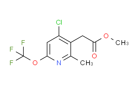 AM23256 | 1804600-80-3 | Methyl 4-chloro-2-methyl-6-(trifluoromethoxy)pyridine-3-acetate