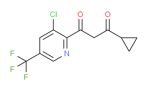 1-(3-Chloro-5-(trifluoromethyl)pyridin-2-yl)-3-cyclopropylpropane-1,3-dione