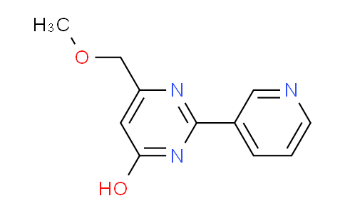 AM232619 | 339278-99-8 | 6-(Methoxymethyl)-2-(pyridin-3-yl)pyrimidin-4-ol