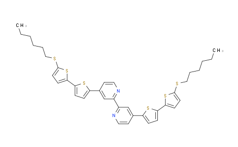 AM232658 | 1190631-38-9 | 4,4'-Bis(5'-(hexylthio)-[2,2'-bithiophen]-5-yl)-2,2'-bipyridine