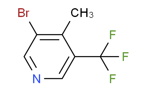 3-Bromo-4-methyl-5-(trifluoromethyl)pyridine