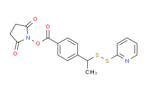 4-Succinimidyloxycarbonyl-alpha-methyl-alpha-(2-pyridyldithio)toluene
