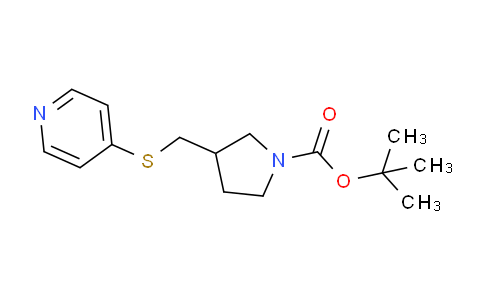 AM232680 | 1353977-06-6 | tert-Butyl 3-((pyridin-4-ylthio)methyl)pyrrolidine-1-carboxylate