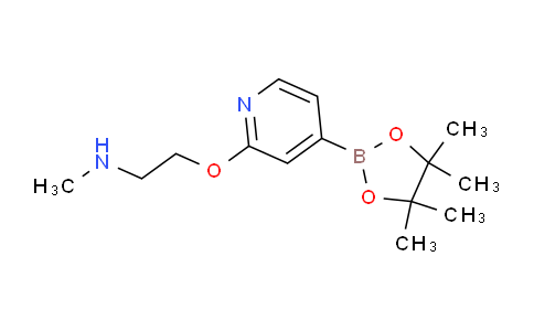 AM232702 | 1346697-28-6 | N-Methyl-2-((4-(4,4,5,5-tetramethyl-1,3,2-dioxaborolan-2-yl)pyridin-2-yl)oxy)ethanamine