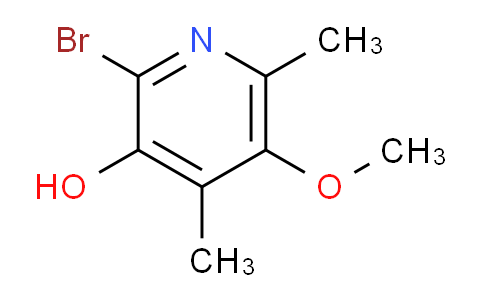 2-Bromo-5-methoxy-4,6-dimethylpyridin-3-ol