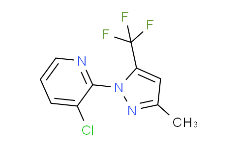 3-Chloro-2-(3-methyl-5-(trifluoromethyl)-1H-pyrazol-1-yl)pyridine