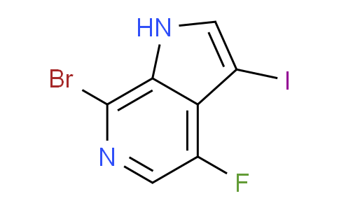 7-Bromo-4-fluoro-3-iodo-1H-pyrrolo[2,3-c]pyridine