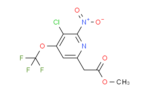 AM23277 | 1803953-76-5 | Methyl 3-chloro-2-nitro-4-(trifluoromethoxy)pyridine-6-acetate
