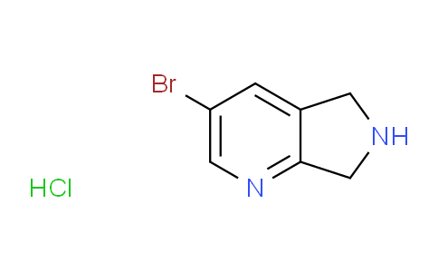 3-Bromo-6,7-dihydro-5H-pyrrolo[3,4-b]pyridine hydrochloride