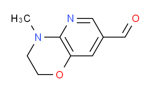 4-Methyl-3,4-dihydro-2H-pyrido[3,2-b][1,4]oxazine-7-carbaldehyde