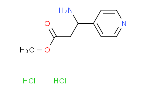 Methyl 3-amino-3-(pyridin-4-yl)propanoate dihydrochloride