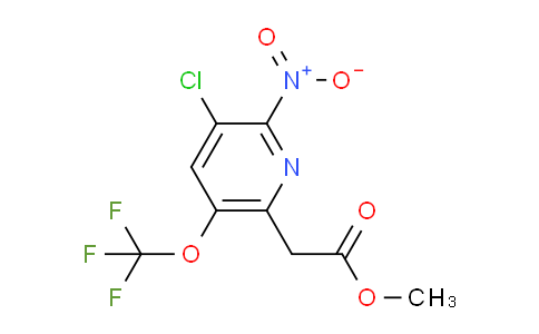 AM23279 | 1806118-96-6 | Methyl 3-chloro-2-nitro-5-(trifluoromethoxy)pyridine-6-acetate