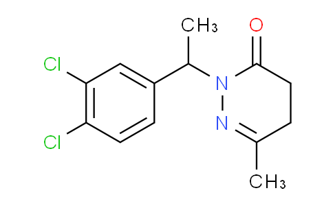 2-(1-(3,4-Dichlorophenyl)ethyl)-6-methyl-4,5-dihydropyridazin-3(2H)-one