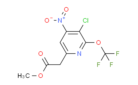 AM23280 | 1803996-64-6 | Methyl 3-chloro-4-nitro-2-(trifluoromethoxy)pyridine-6-acetate
