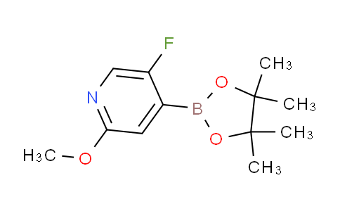 5-Fluoro-2-methoxy-4-(4,4,5,5-tetramethyl-1,3,2-dioxaborolan-2-yl)pyridine
