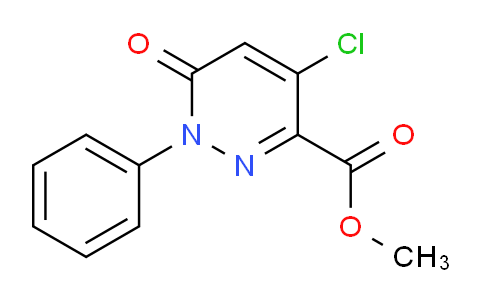 Methyl 4-chloro-6-oxo-1-phenyl-1,6-dihydropyridazine-3-carboxylate