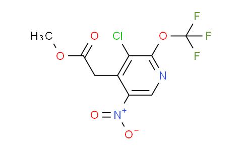 AM23287 | 1804395-42-3 | Methyl 3-chloro-5-nitro-2-(trifluoromethoxy)pyridine-4-acetate