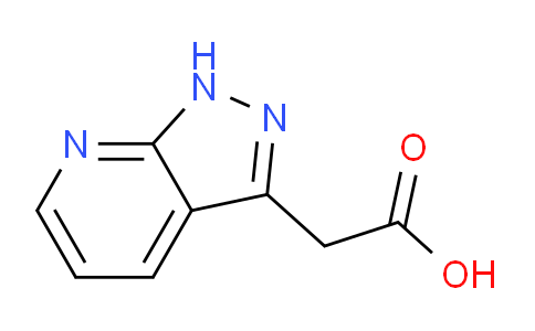 2-(1H-Pyrazolo[3,4-b]pyridin-3-yl)acetic acid