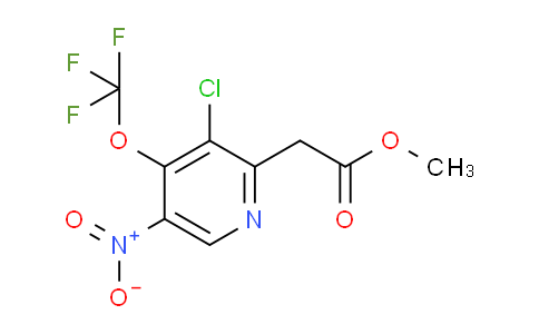 Methyl 3-chloro-5-nitro-4-(trifluoromethoxy)pyridine-2-acetate