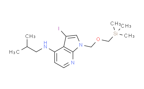 AM232891 | 1203566-36-2 | 3-Iodo-N-isobutyl-1-(((trimethylsilyl)methoxy)methyl)-1H-Pyrrolo[2,3-b]pyridin-4-amine