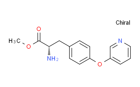 AM232912 | 1137013-14-9 | (S)-Methyl 2-amino-3-(4-(pyridin-3-yloxy)phenyl)propanoate