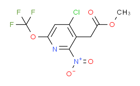 AM23294 | 1804596-24-4 | Methyl 4-chloro-2-nitro-6-(trifluoromethoxy)pyridine-3-acetate