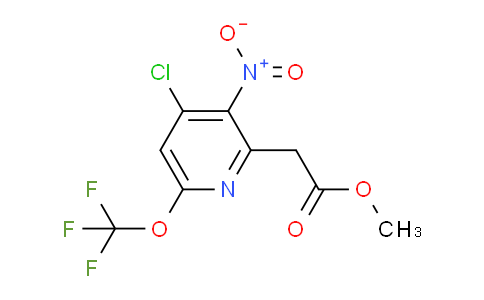 AM23299 | 1804701-28-7 | Methyl 4-chloro-3-nitro-6-(trifluoromethoxy)pyridine-2-acetate