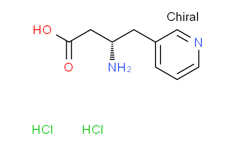 AM233022 | 1217661-66-9 | (S)-3-Amino-4-(pyridin-3-yl)butanoic acid dihydrochloride