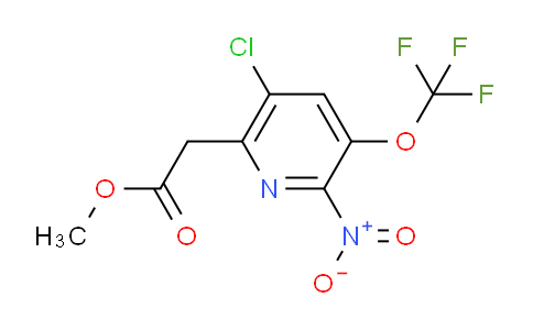 AM23304 | 1806119-03-8 | Methyl 5-chloro-2-nitro-3-(trifluoromethoxy)pyridine-6-acetate