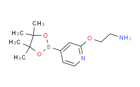 AM233043 | 1346697-26-4 | 2-((4-(4,4,5,5-Tetramethyl-1,3,2-dioxaborolan-2-yl)pyridin-2-yl)oxy)ethanamine