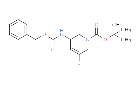 AM233057 | 1356342-73-8 | tert-Butyl 5-(((benzyloxy)carbonyl)amino)-3-fluoro-5,6-dihydropyridine-1(2H)-carboxylate