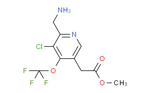 AM23306 | 1806242-36-3 | Methyl 2-(aminomethyl)-3-chloro-4-(trifluoromethoxy)pyridine-5-acetate