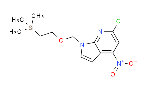 AM233075 | 869335-22-8 | 6-Chloro-4-nitro-1-((2-(trimethylsilyl)ethoxy)methyl)-1H-pyrrolo[2,3-b]pyridine