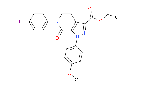 AM233101 | 473927-64-9 | Ethyl 6-(4-iodophenyl)-1-(4-methoxyphenyl)-7-oxo-4,5,6,7-tetrahydro-1H-pyrazolo[3,4-c]pyridine-3-carboxylate