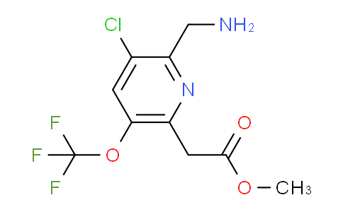 AM23312 | 1804556-58-8 | Methyl 2-(aminomethyl)-3-chloro-5-(trifluoromethoxy)pyridine-6-acetate