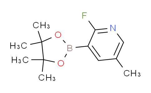 AM233123 | 1073371-96-6 | 2-Fluoro-5-methyl-3-(4,4,5,5-tetramethyl-1,3,2-dioxaborolan-2-yl)pyridine