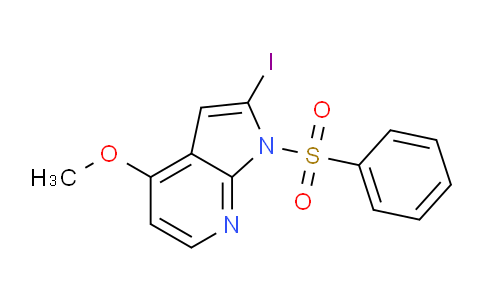 AM233124 | 916574-88-4 | 2-Iodo-4-methoxy-1-(phenylsulfonyl)-1H-pyrrolo[2,3-b]pyridine