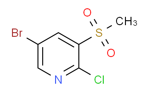 AM233160 | 887308-14-7 | 5-Bromo-2-chloro-3-(methylsulfonyl)pyridine