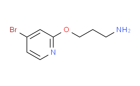 AM233180 | 1289076-09-0 | 3-((4-Bromopyridin-2-yl)oxy)propan-1-amine