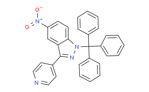 AM233201 | 1192873-56-5 | 5-Nitro-3-(pyridin-4-yl)-1-trityl-1H-indazole