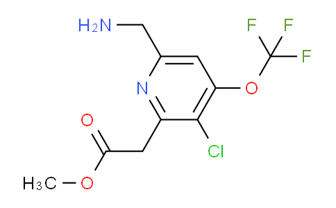 AM23321 | 1804699-84-0 | Methyl 6-(aminomethyl)-3-chloro-4-(trifluoromethoxy)pyridine-2-acetate