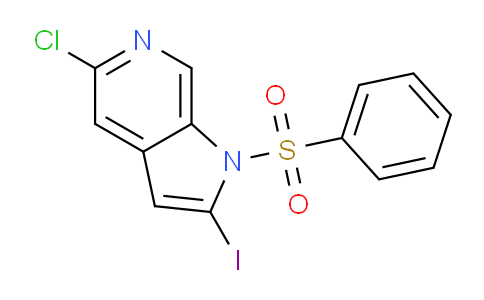 AM233236 | 1227269-34-2 | 5-Chloro-2-iodo-1-(phenylsulfonyl)-1H-pyrrolo[2,3-c]pyridine