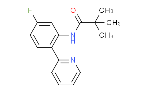 AM233252 | 1202805-93-3 | N-(5-fluoro-2-(pyridin-2-yl)phenyl)pivalamide