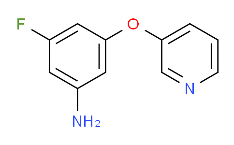 3-Fluoro-5-(pyridin-3-yloxy)aniline