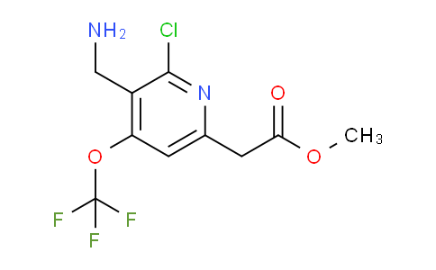 AM23327 | 1803962-90-4 | Methyl 3-(aminomethyl)-2-chloro-4-(trifluoromethoxy)pyridine-6-acetate