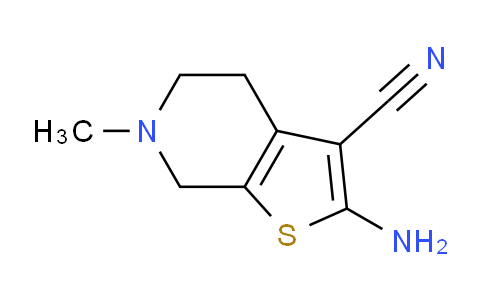 AM233277 | 37578-06-6 | 2-Amino-6-methyl-4,5,6,7-tetrahydrothieno[2,3-c]pyridine-3-carbonitrile