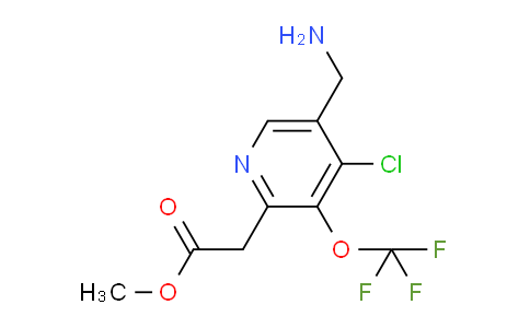 AM23332 | 1804398-84-2 | Methyl 5-(aminomethyl)-4-chloro-3-(trifluoromethoxy)pyridine-2-acetate