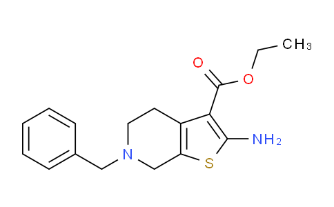 AM233322 | 24237-54-5 | Ethyl 2-amino-6-benzyl-4,5,6,7-tetrahydrothieno[2,3-c]pyridine-3-carboxylate